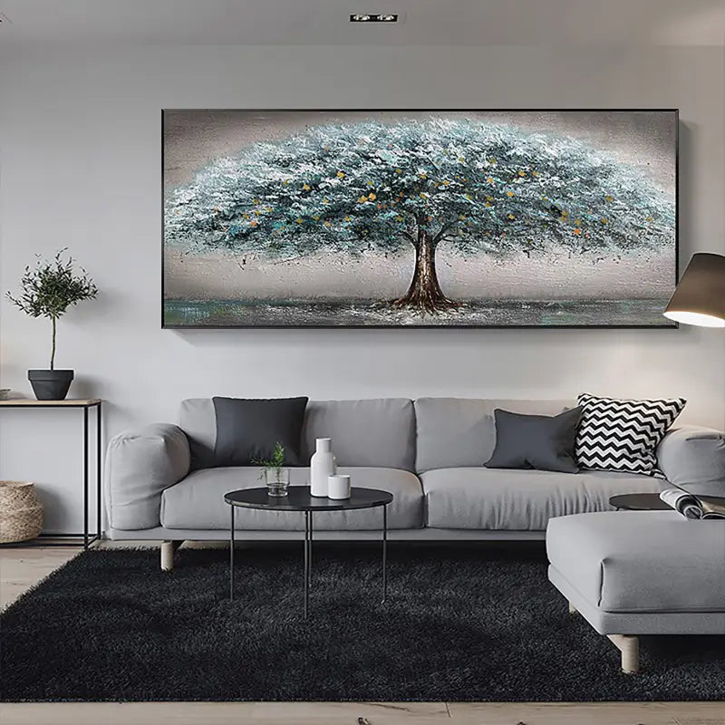 Flower And Tree Painting #FT 008