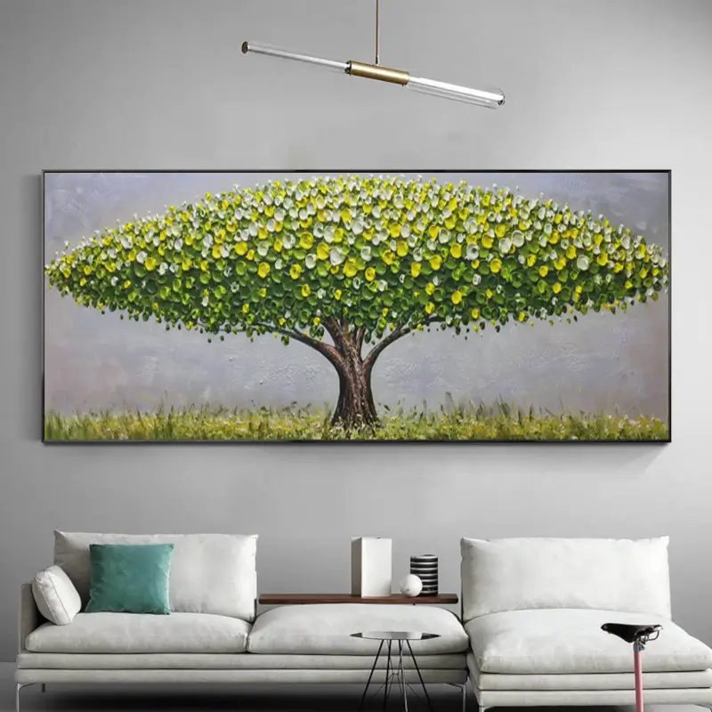 Flower And Tree Painting #FT 006