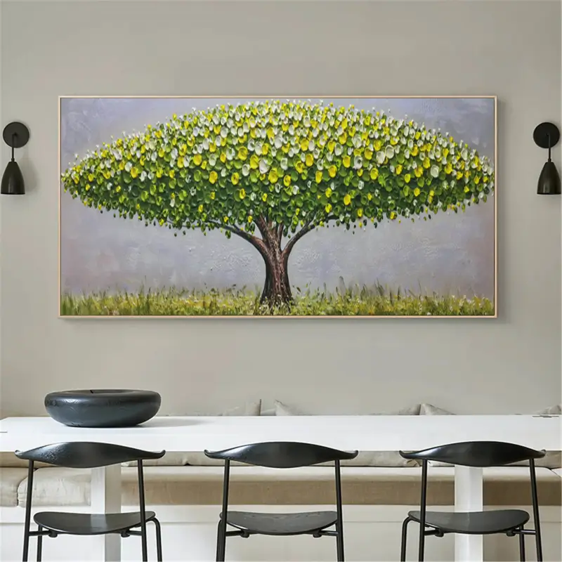Flower And Tree Painting #FT 006