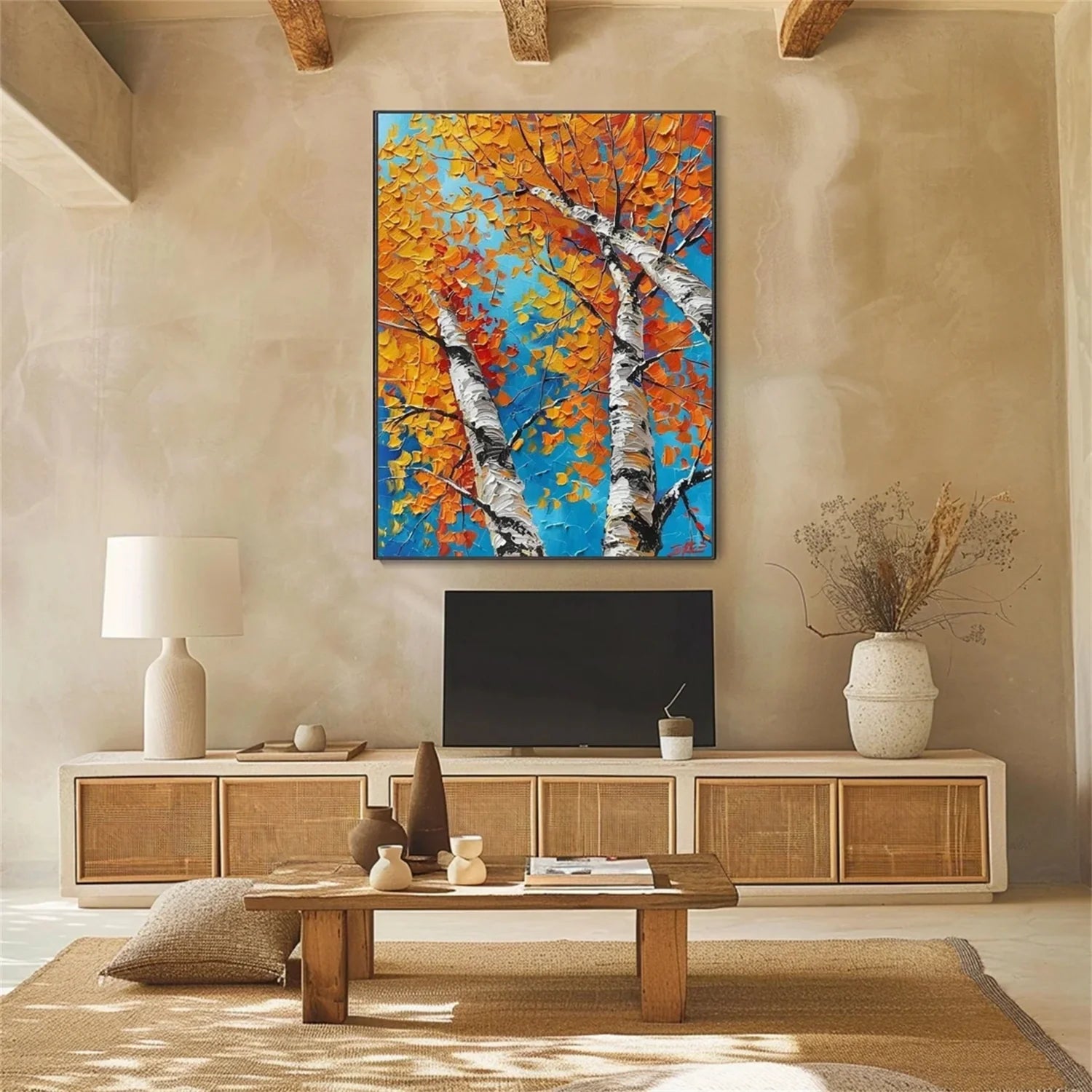 Flower And Tree Painting #FT 150