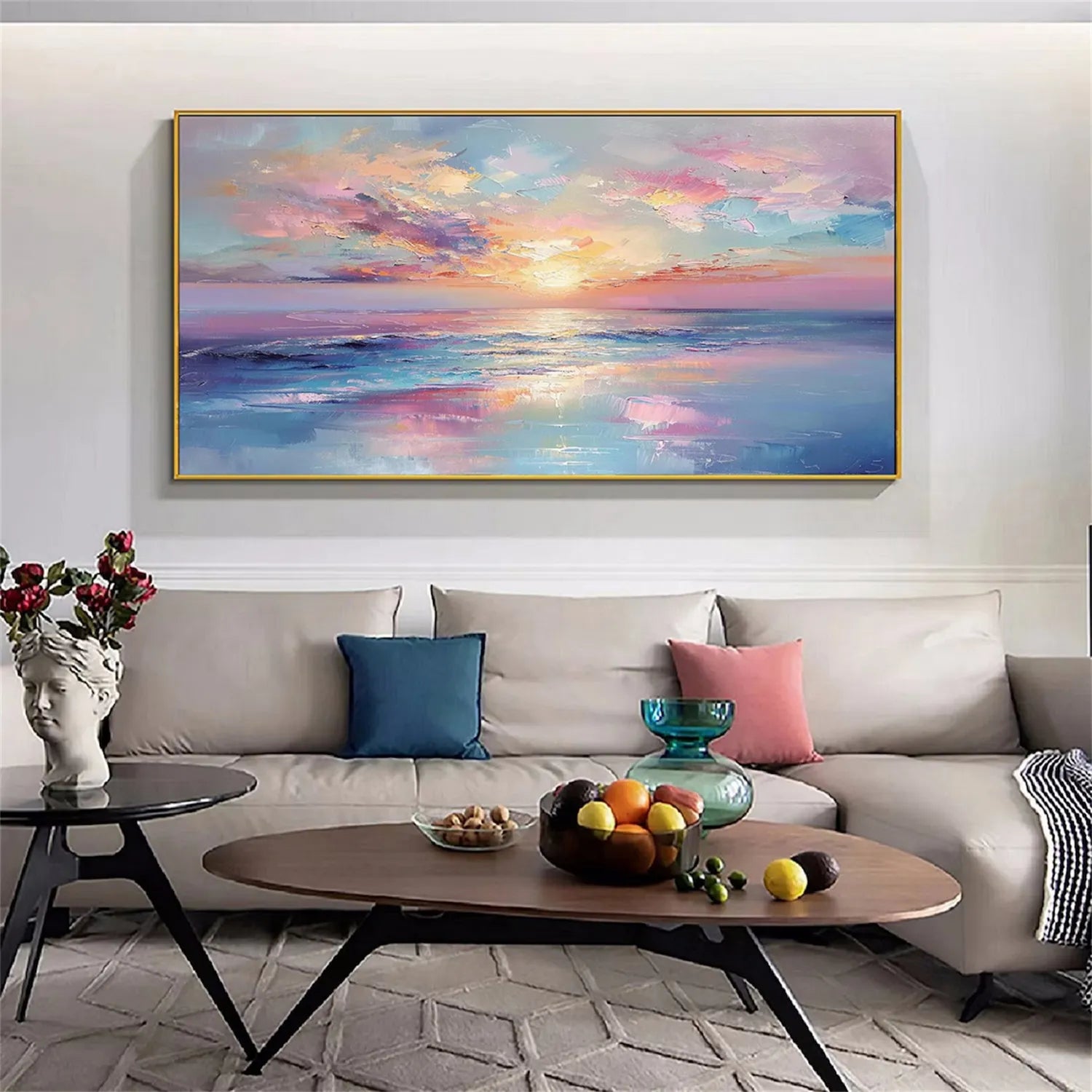 Ocean And Sky Painting #OS 155