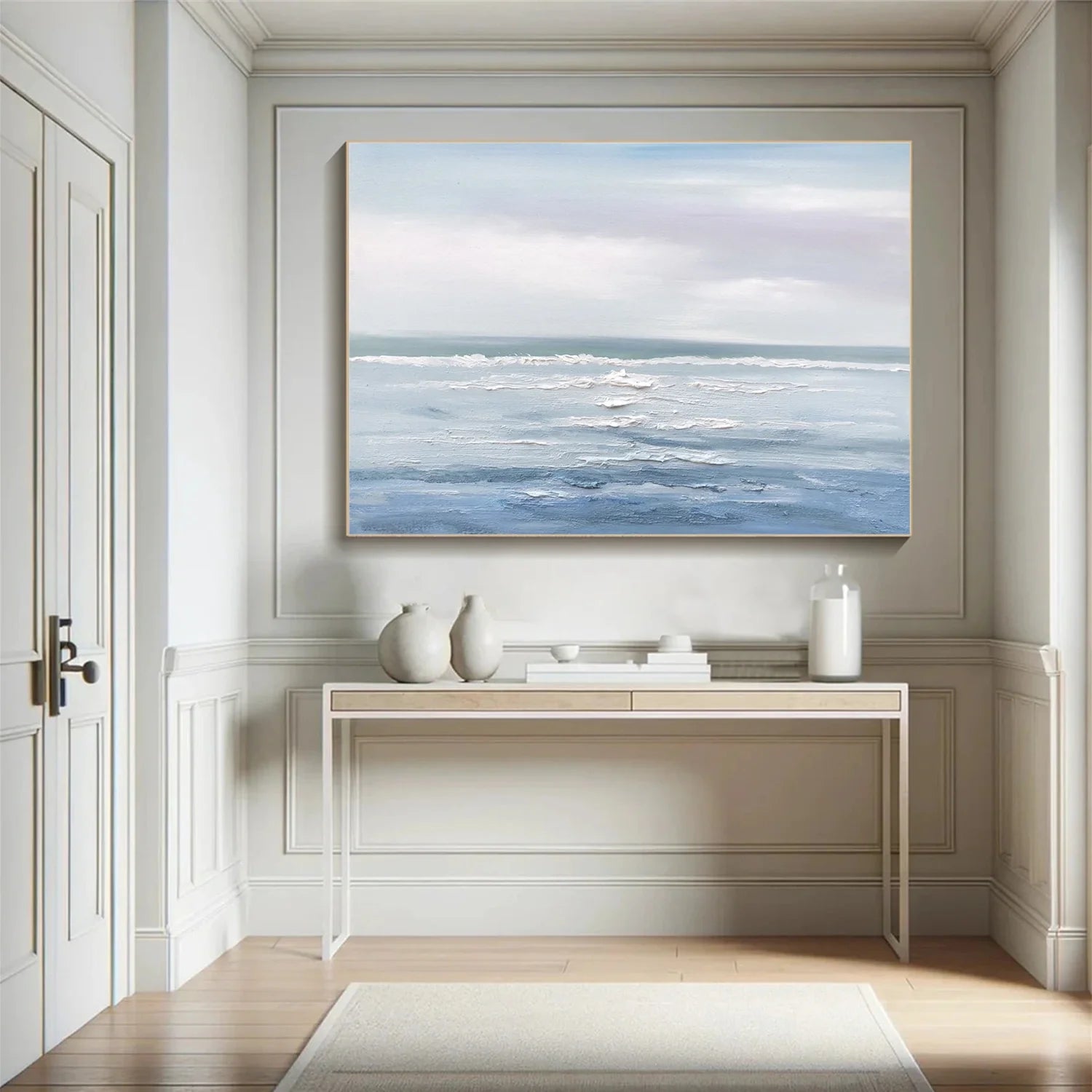 Sea & Sky Abstract Wall Art #MS130