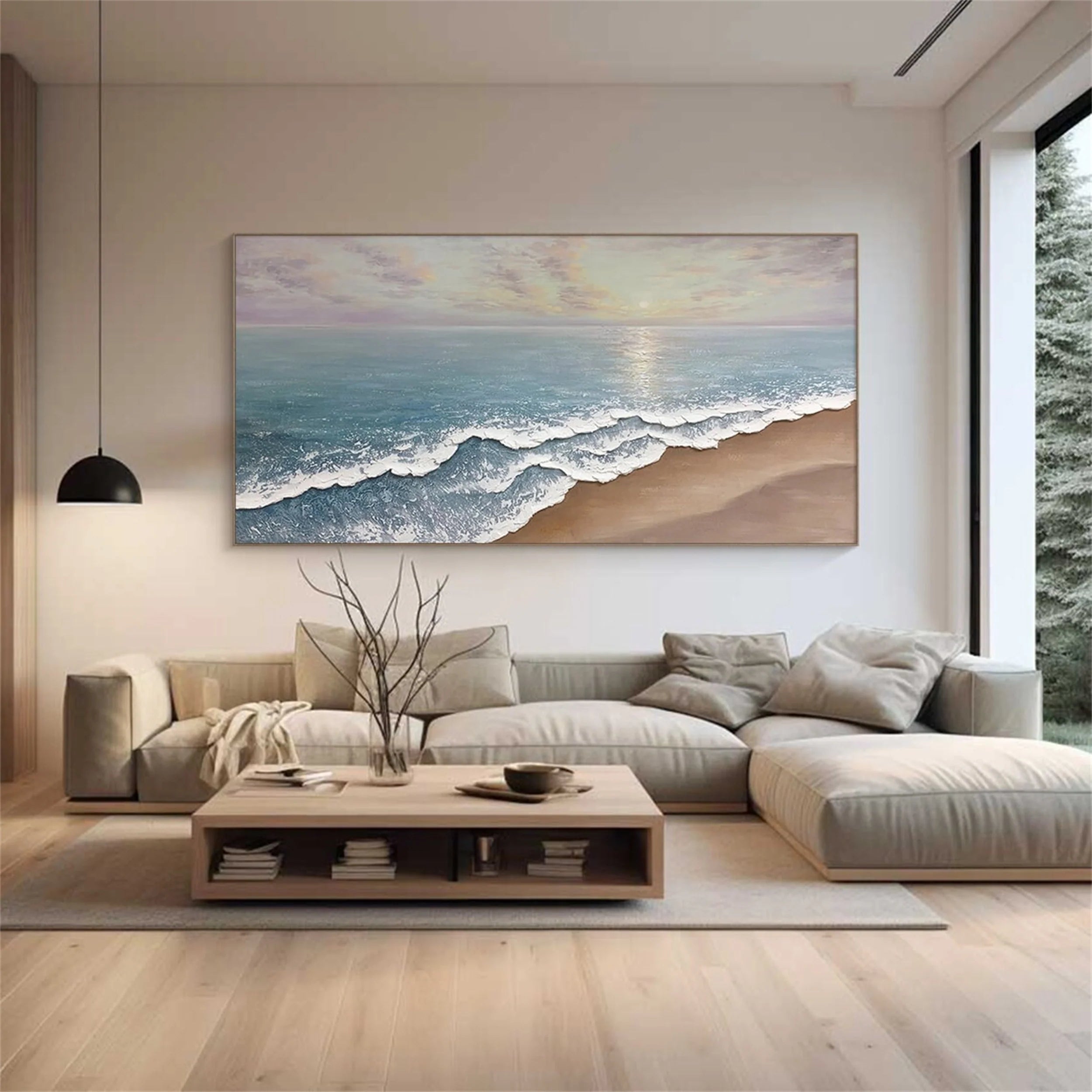 Ocean And Sky Painting #OS 102