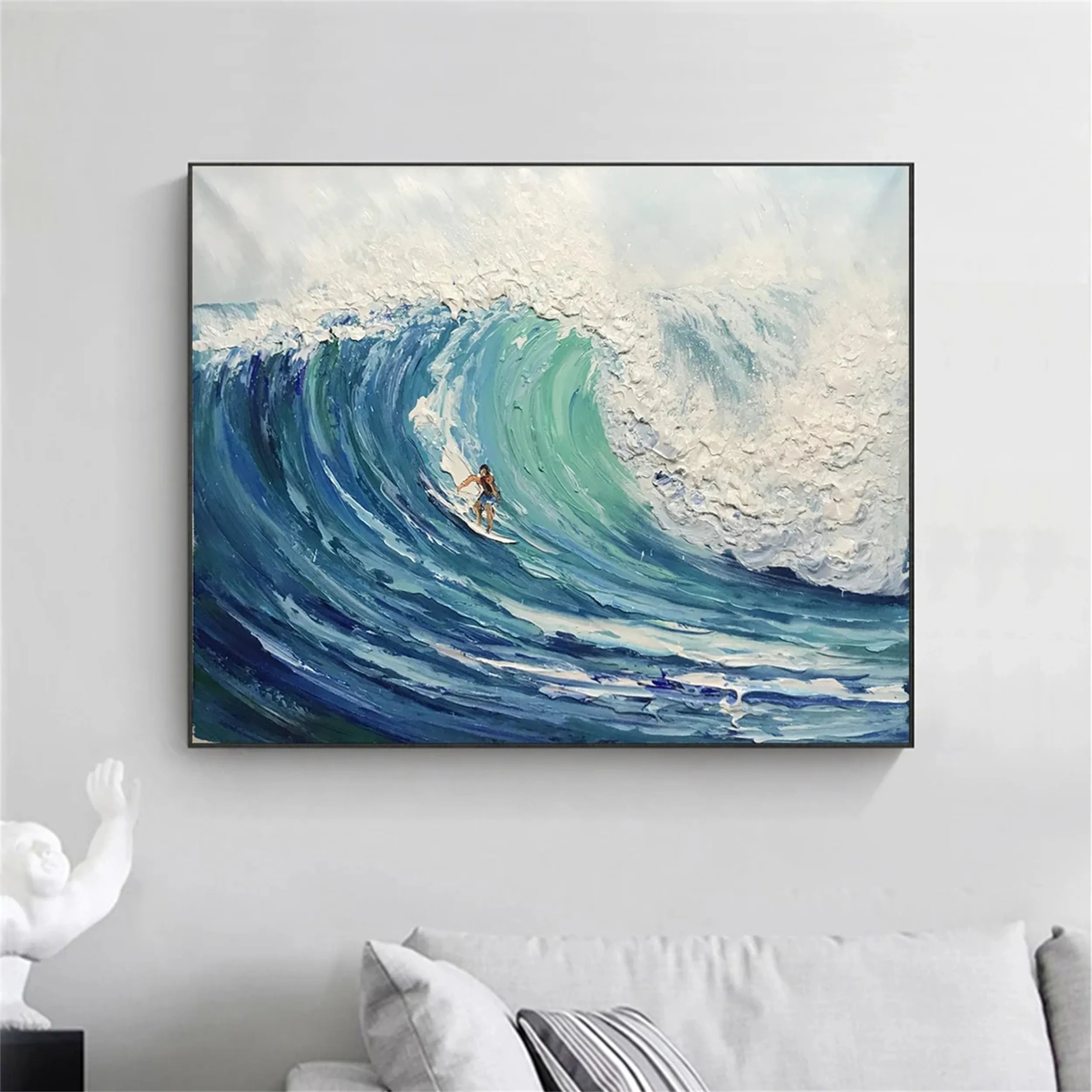 Ocean And Sky Painting #OS 123