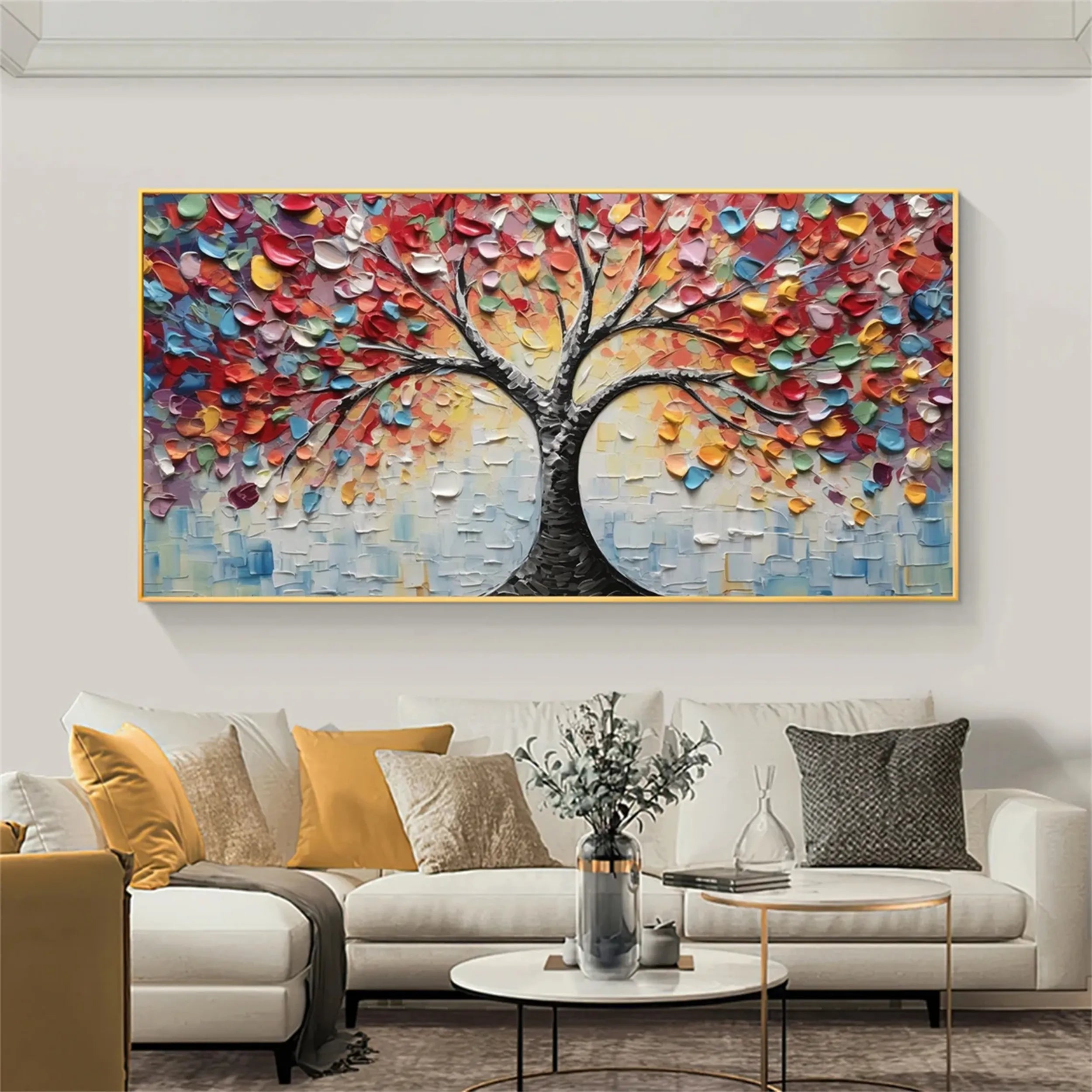 Flower And Tree Painting #FT 055