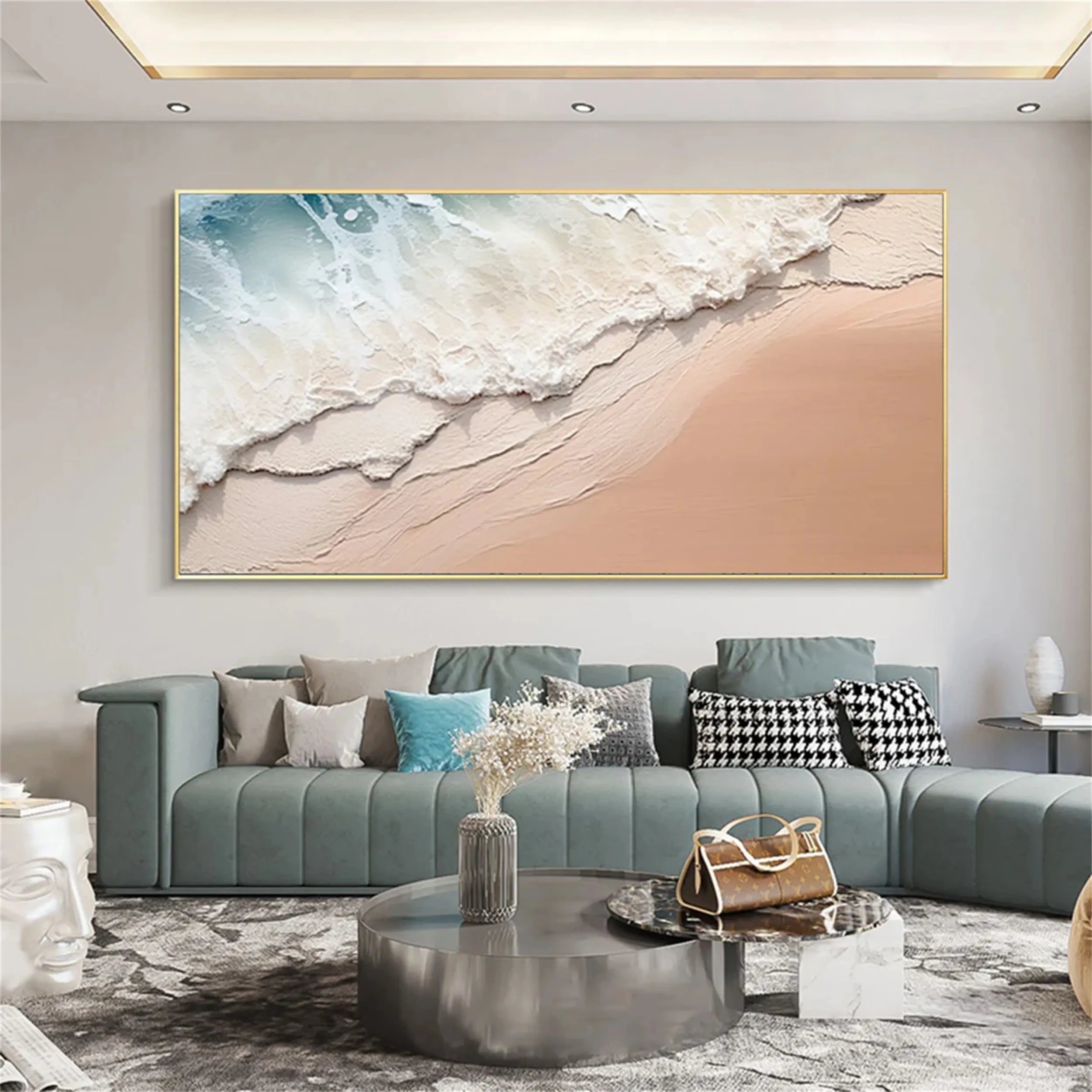 Ocean And Sky Painting #OS 117