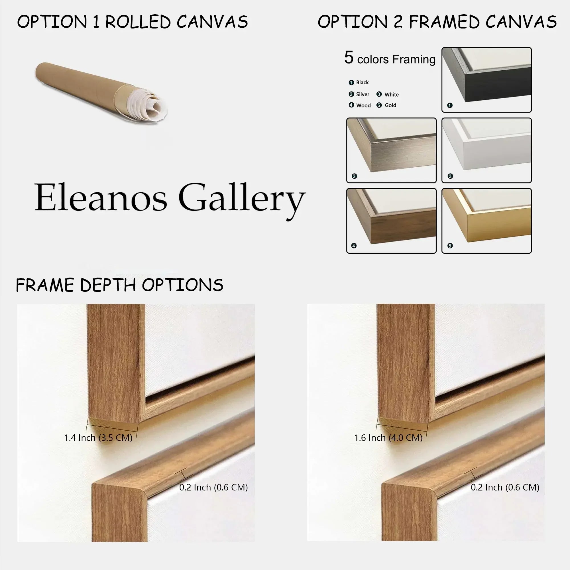 Colorful Flower & Tree Abstract Wall Art #ML041