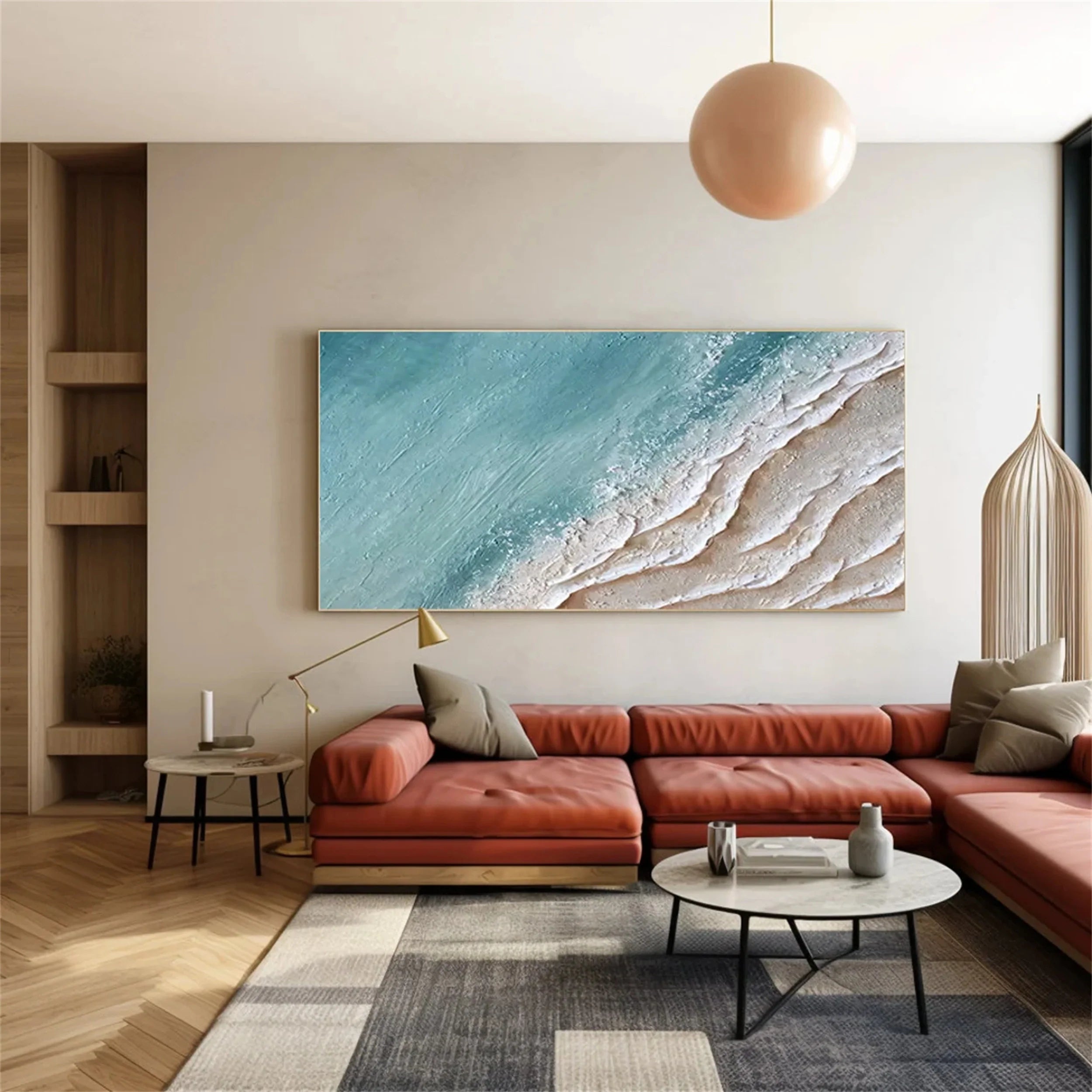 Ocean And Sky Painting #OS 075