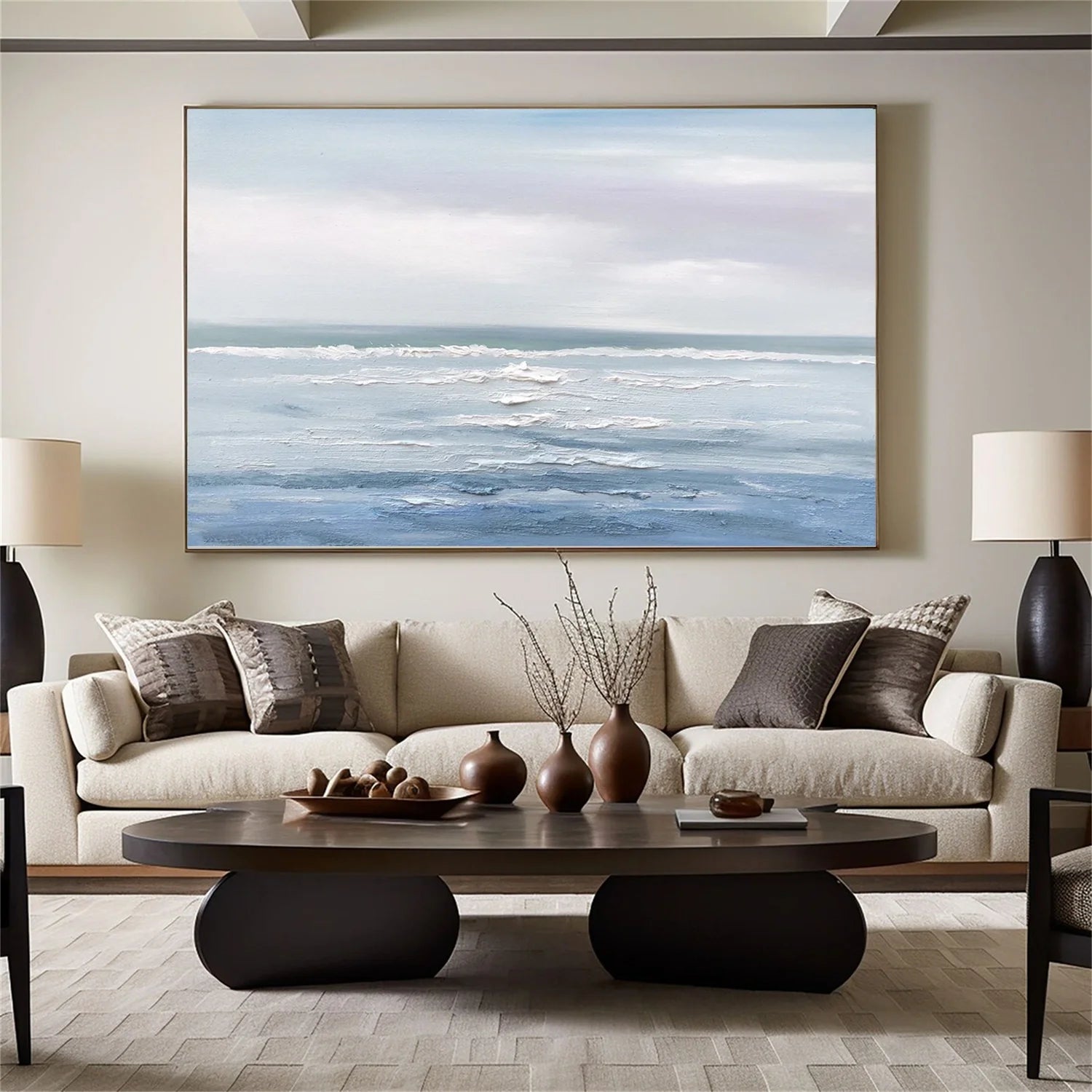 Sea & Sky Abstract Wall Art #MS130