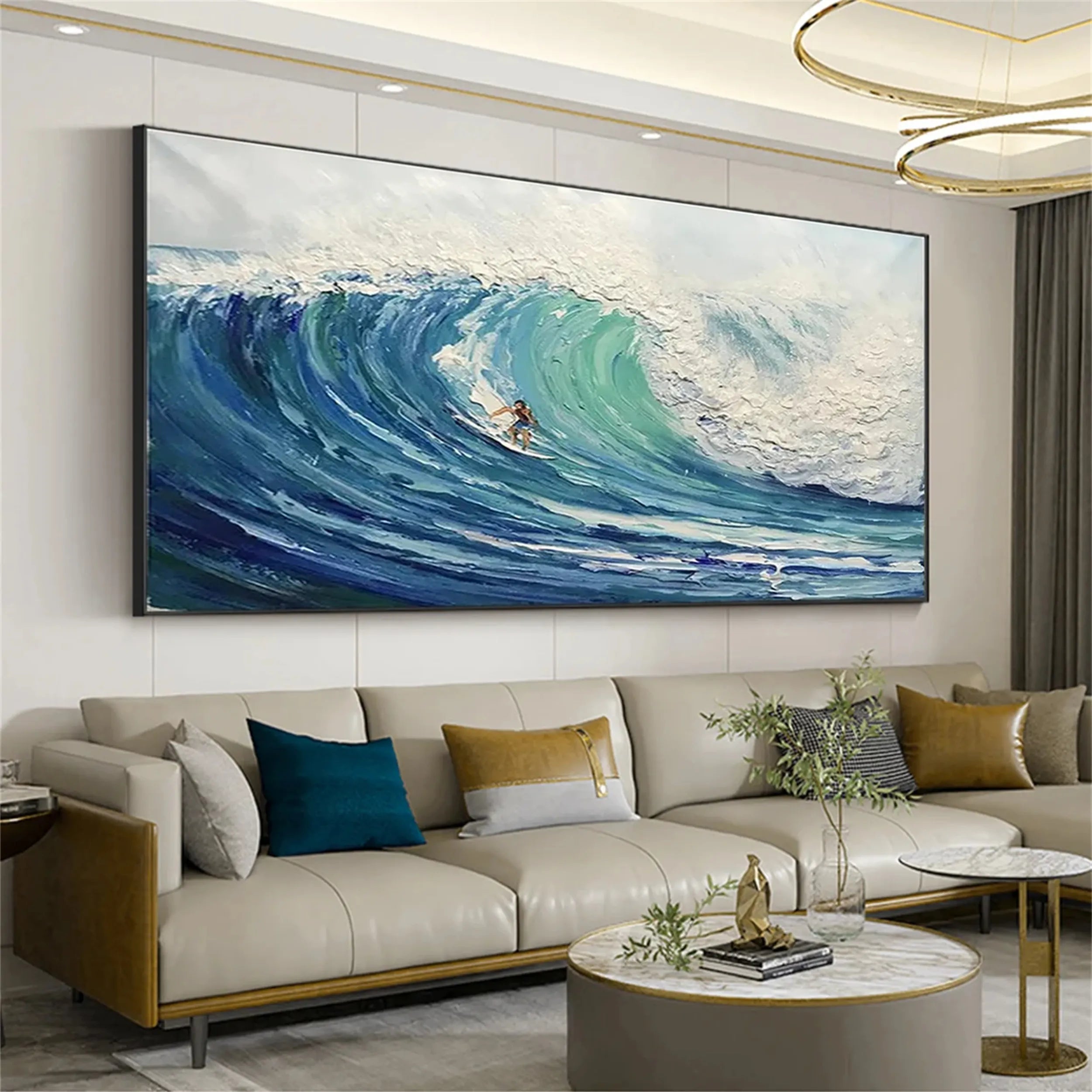 Ocean And Sky Painting #OS 123