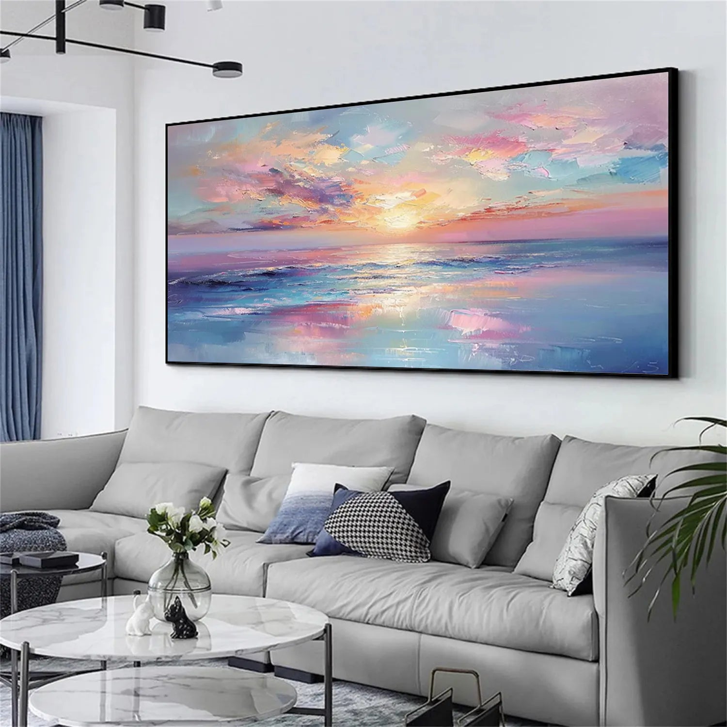 Ocean And Sky Painting #OS 155