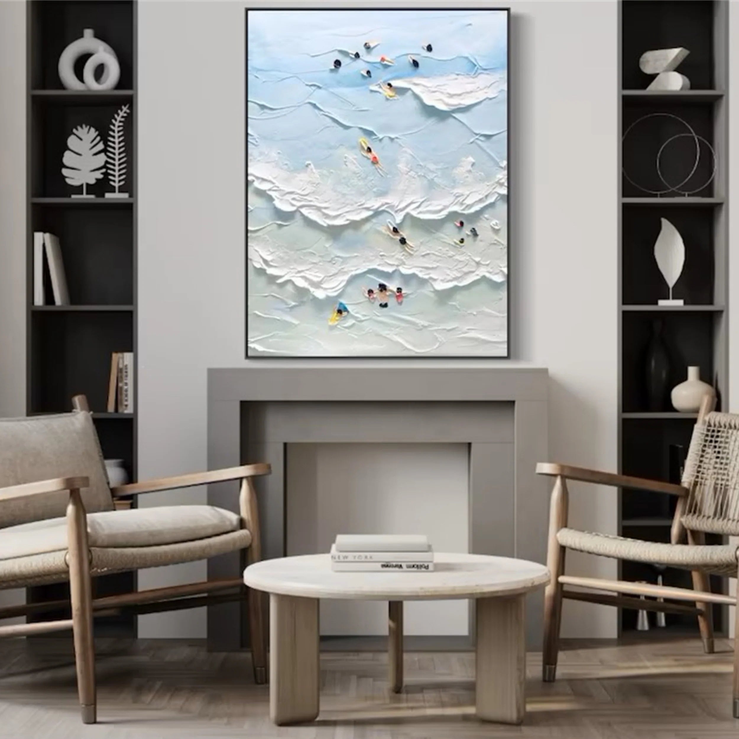 Ocean And Sky Painting #OS 044