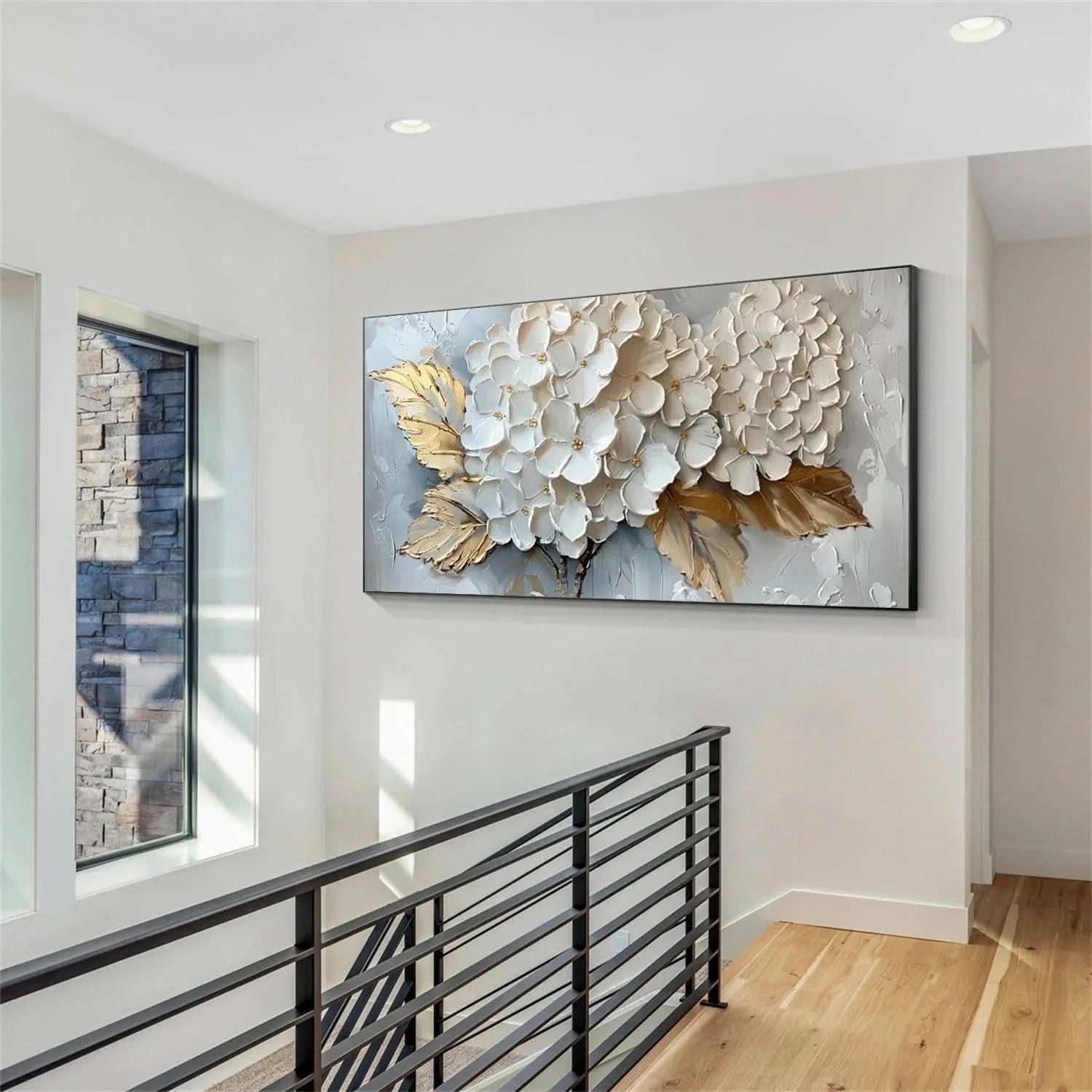 Colorful Flower & Tree Abstract Wall Art #ML050