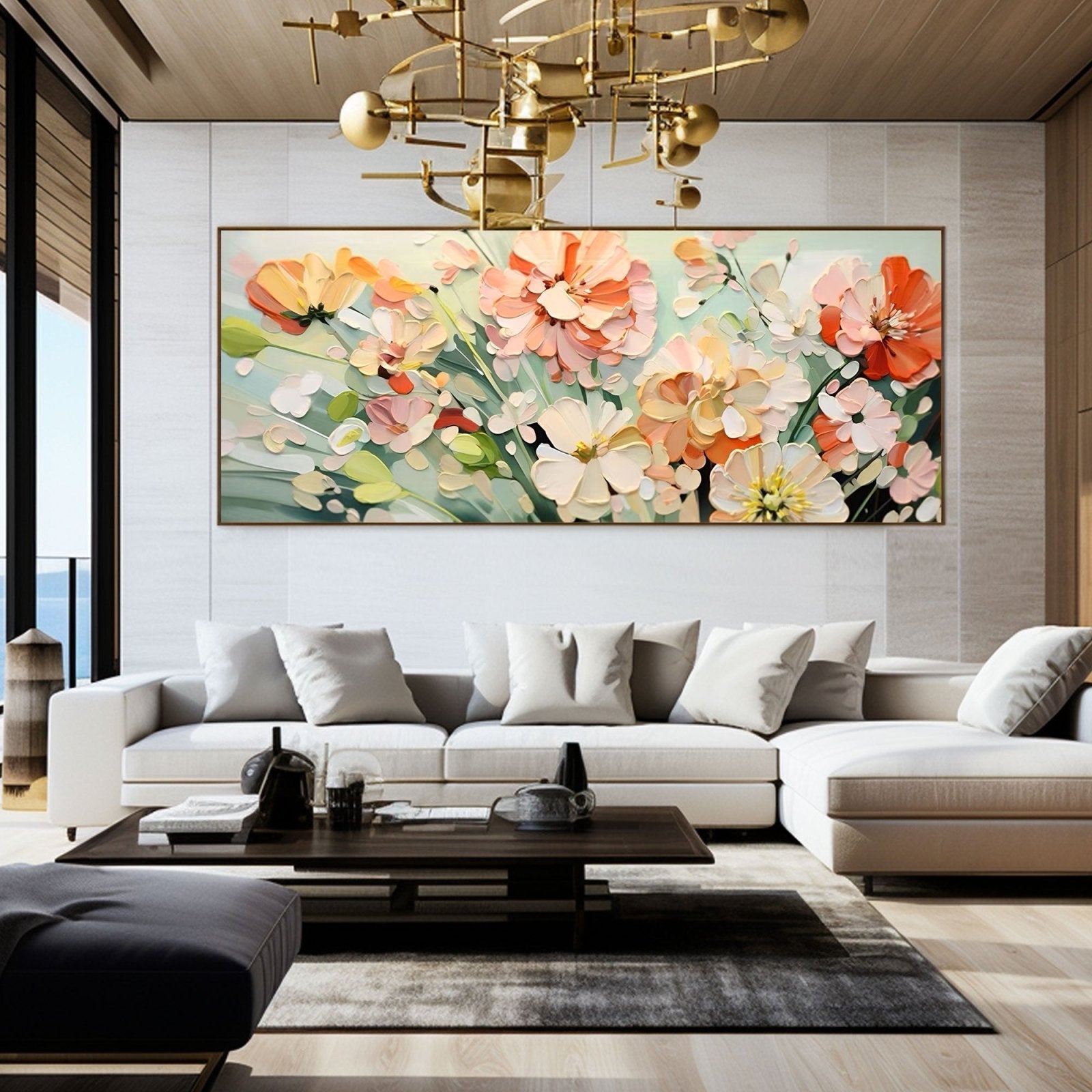 Abstract Painting "Harmony in Blossom" - MasterGallery