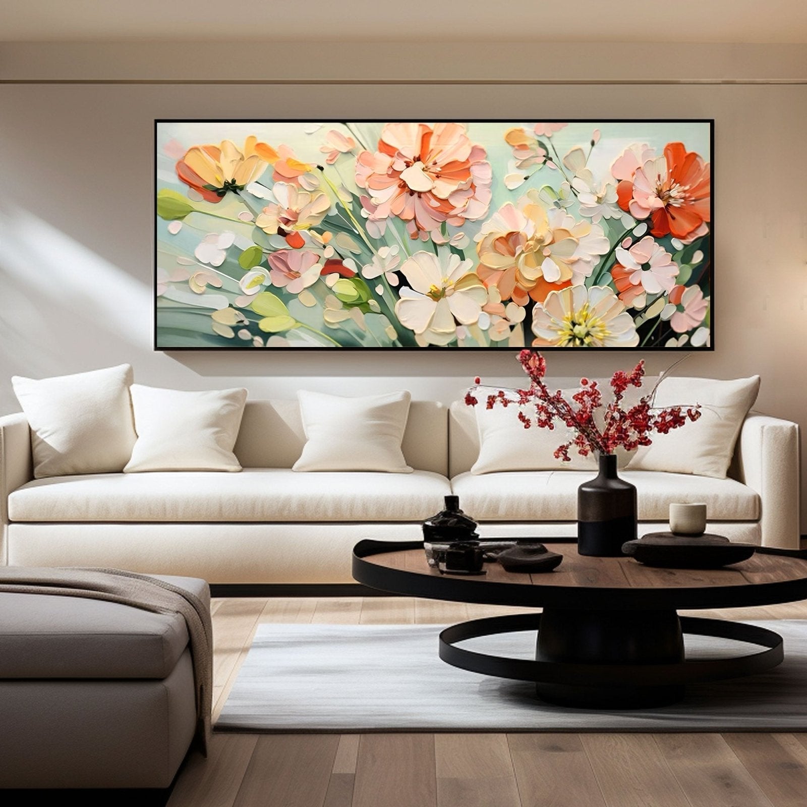 Abstract Painting "Harmony in Blossom" - MasterGallery