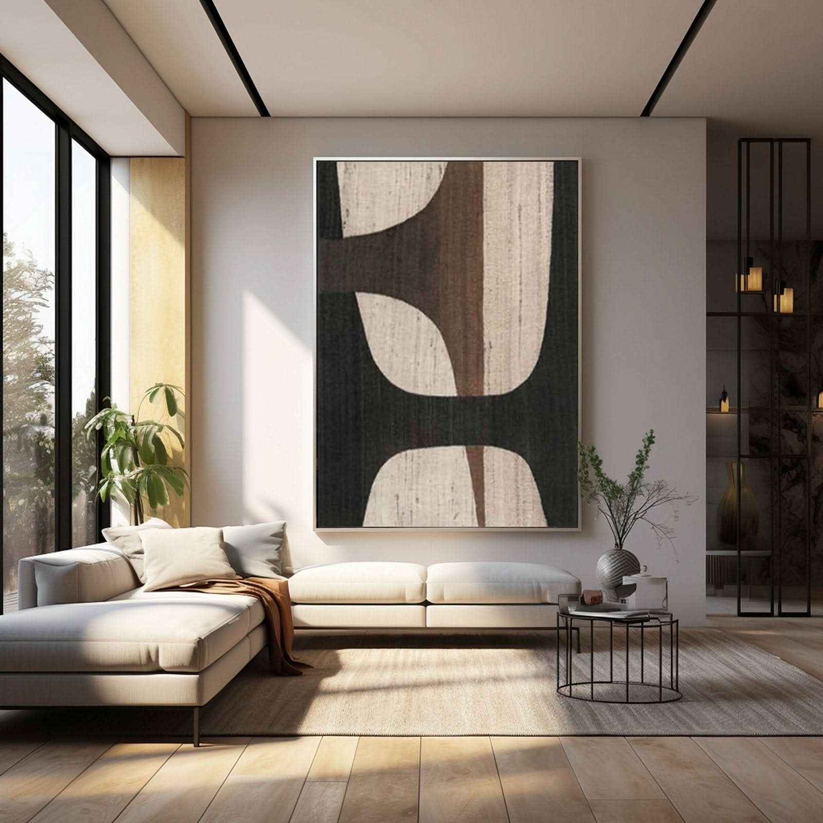 Abstract Painting "Midnight Serenade" - nukeart