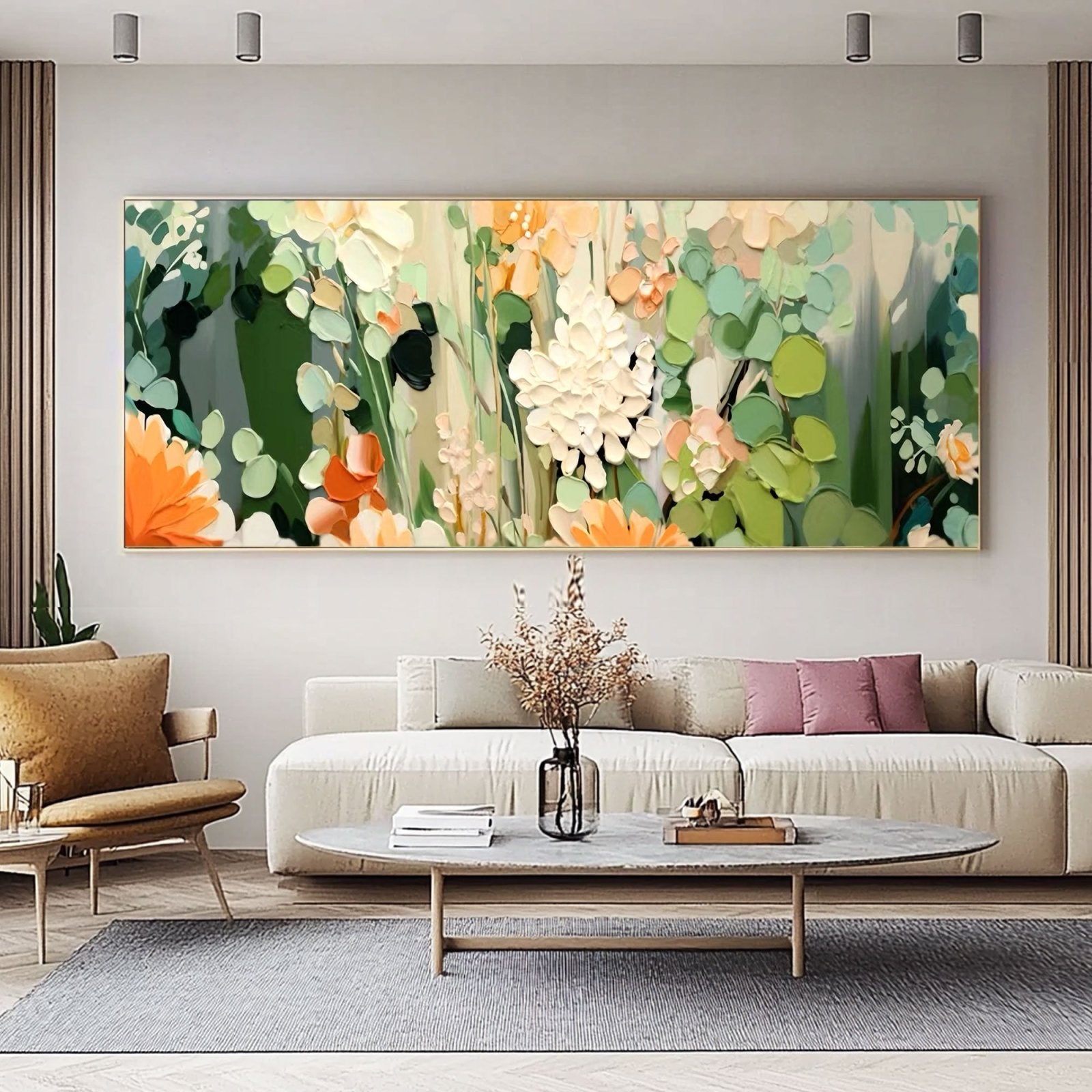 Abstract Painting "Transcendent Bloom" - MasterGallery