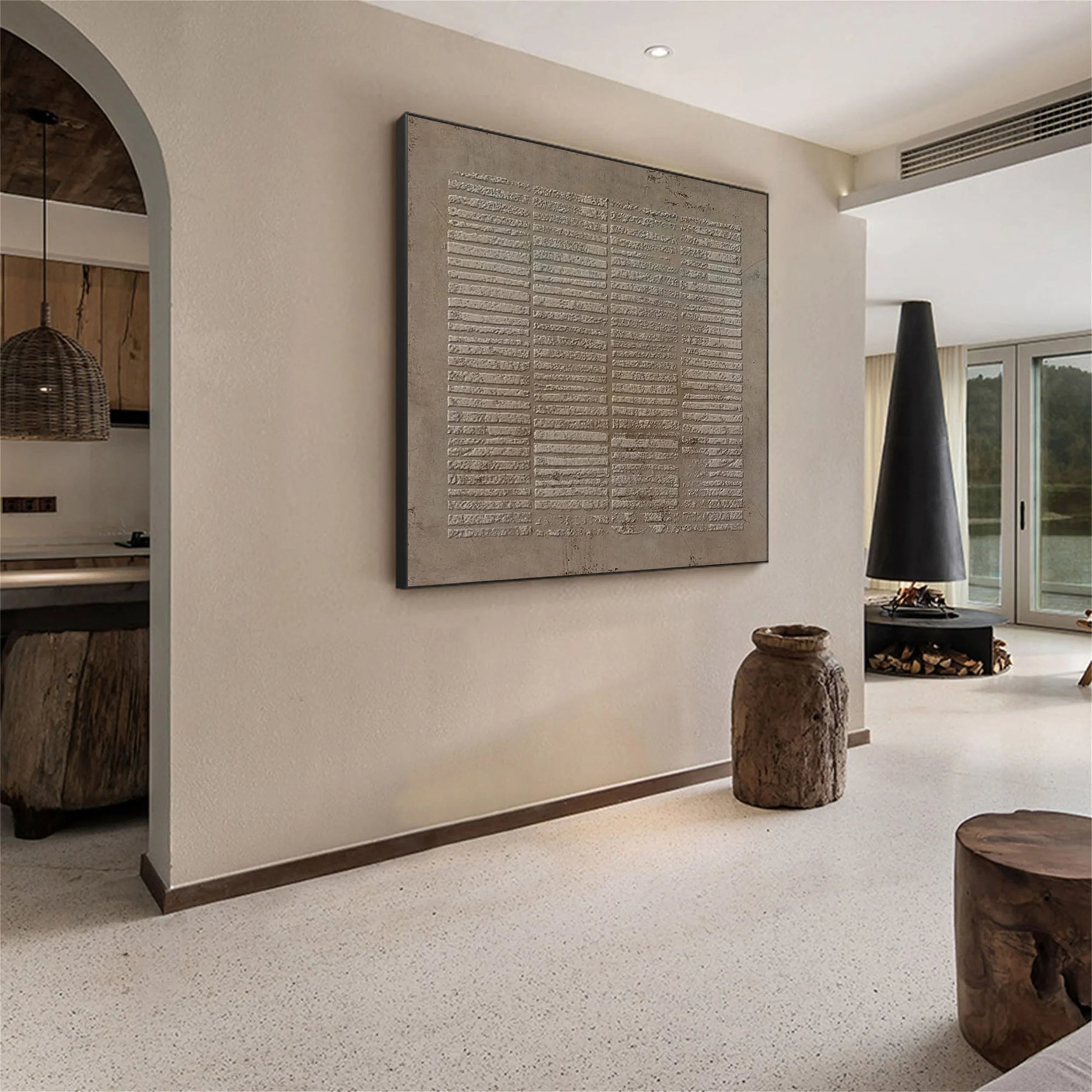 Abstrakte Ruhe 2er Set #WS024