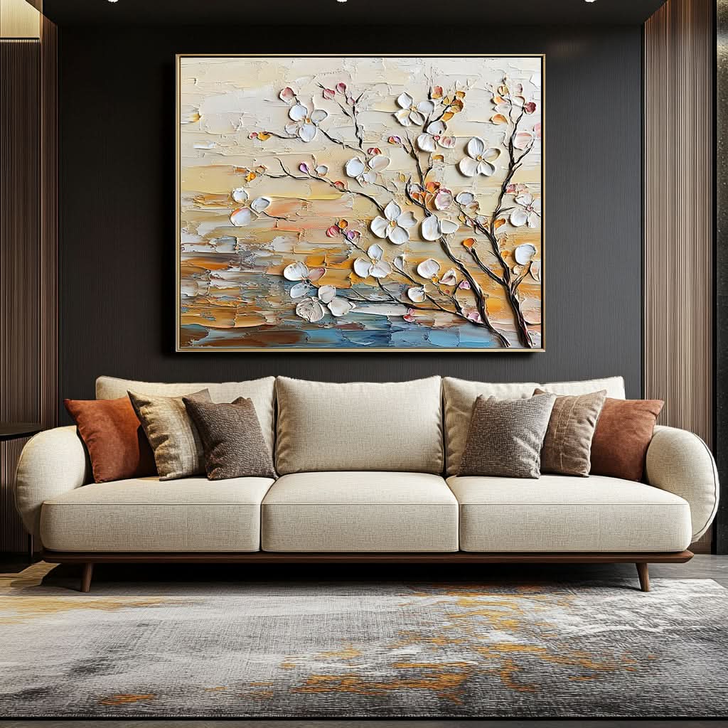 Verzweigte Blüten Wandkunst-wp241848