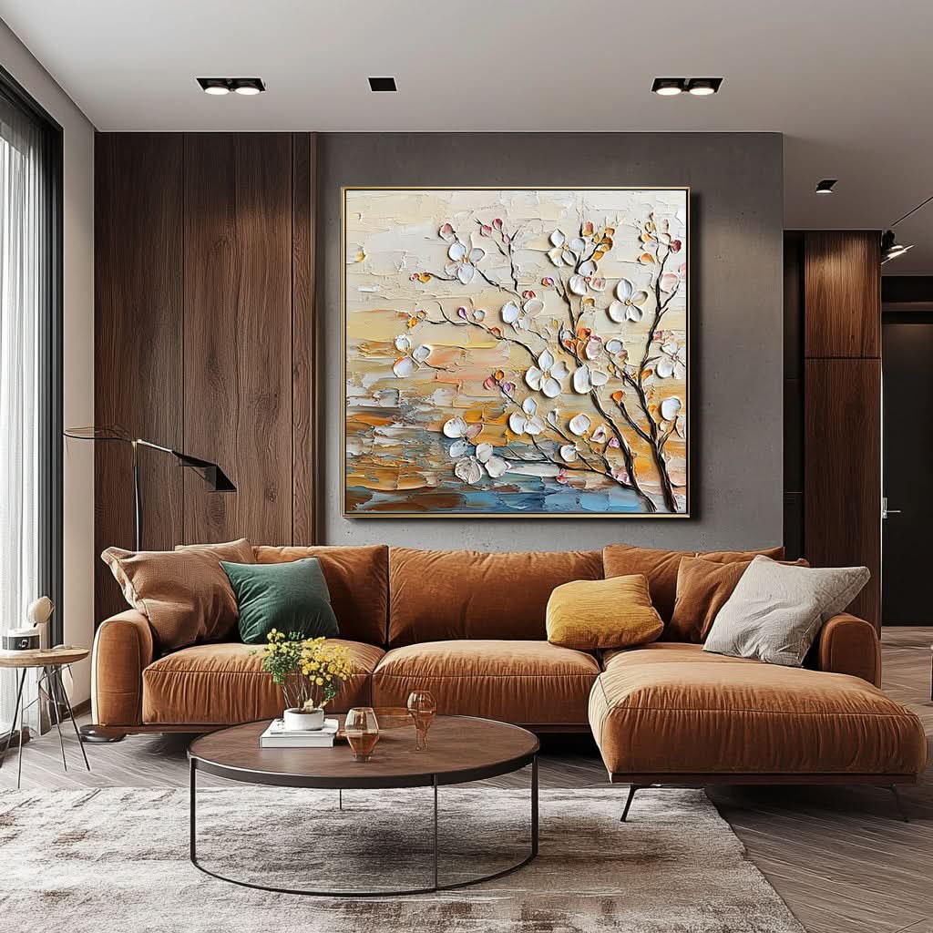 Verzweigte Blüten Wandkunst-wp241848