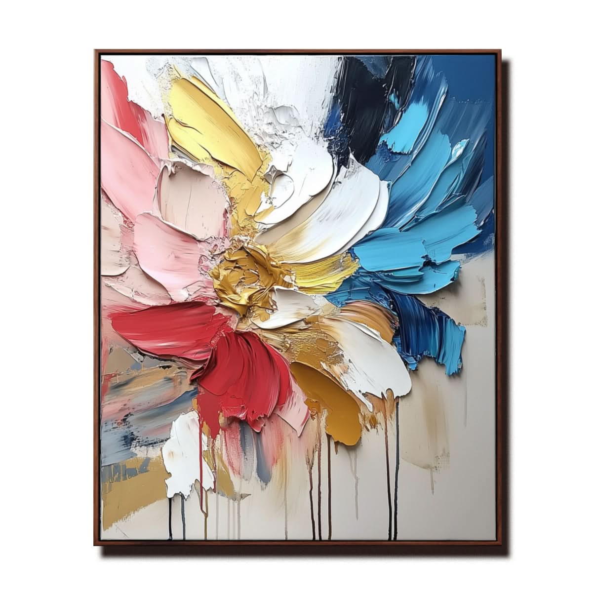 Ethereal Tides: Strukturiertes Ozean-Kunstwerk-wp242288