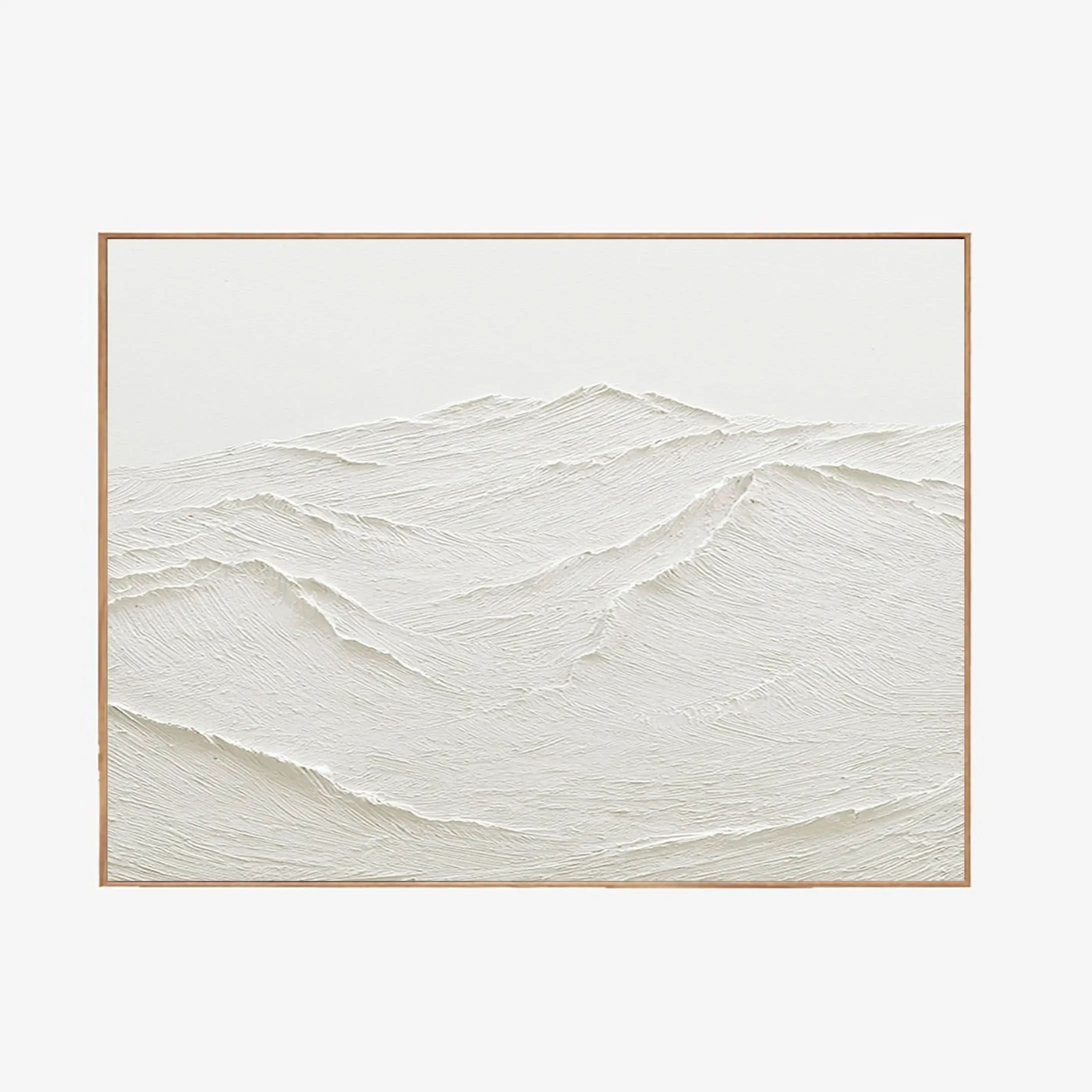 Minimalistic Balance Serene Textured Landscape