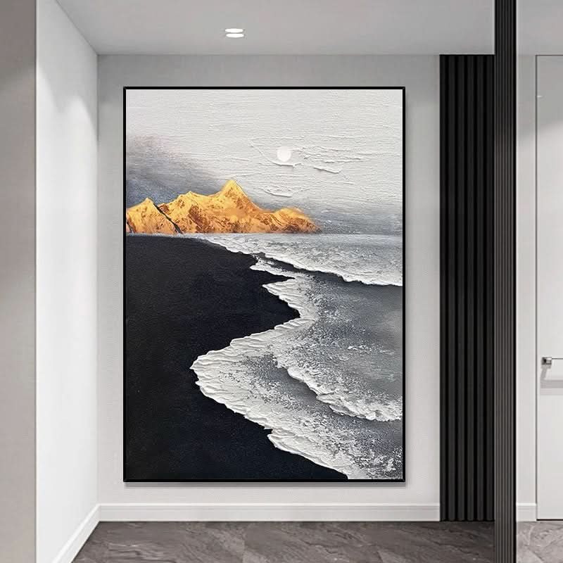 Wabi Sabi Wandkunst Abstrakte Kunst - EIN VERSPRECHEN DER LIEBE
