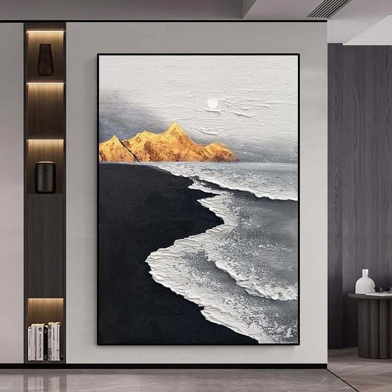 Wabi Sabi Wandkunst Abstrakte Kunst - EIN VERSPRECHEN DER LIEBE