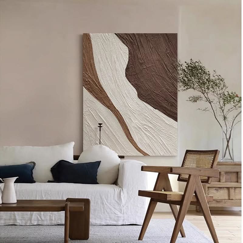 Wabi Sabi Wandkunst #Iris001