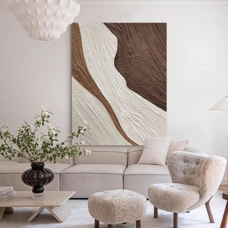 Wabi Sabi Wandkunst #Iris001