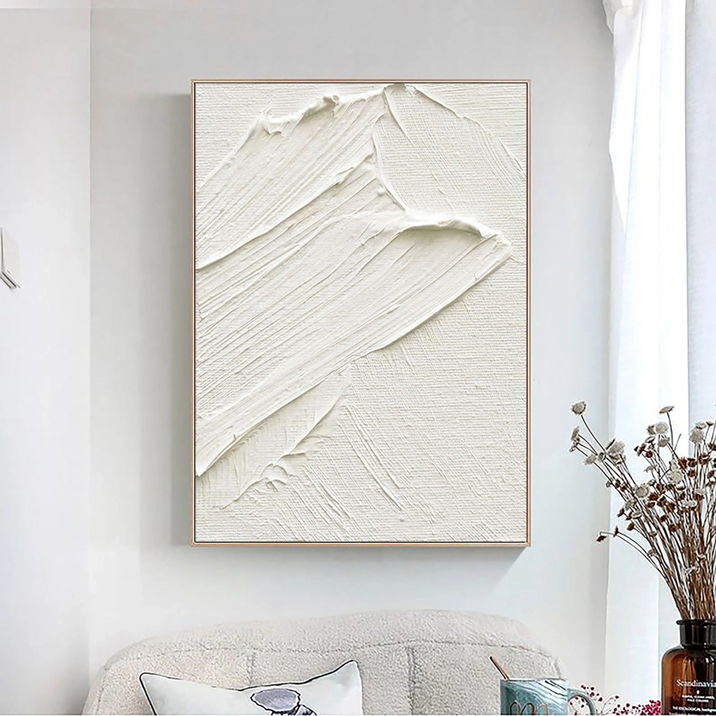 Plaster Art Minimalist Textured Painting #MM018