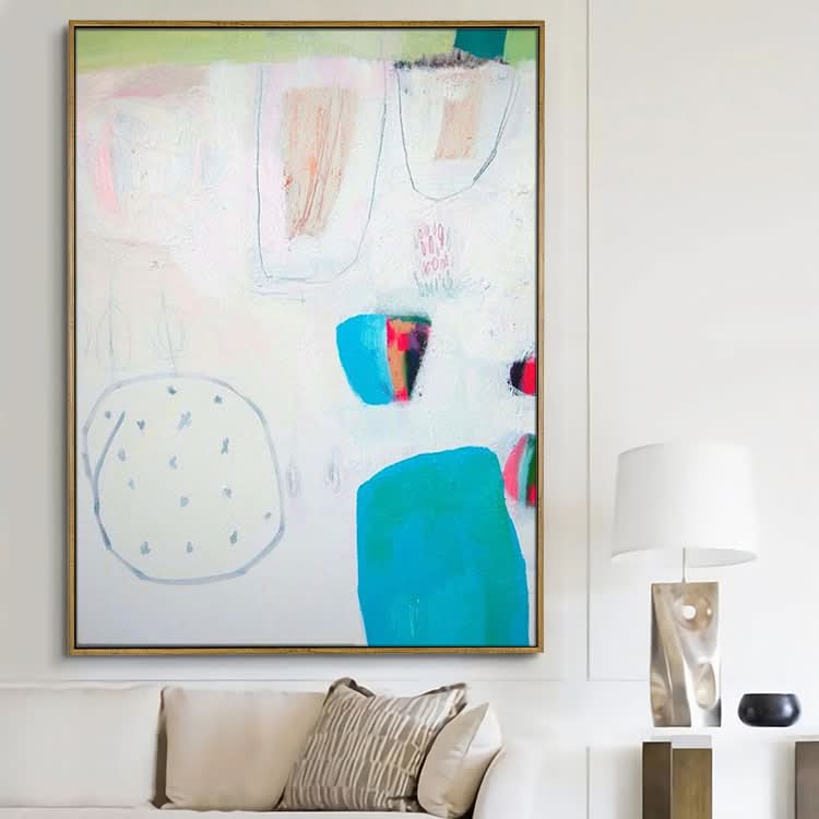 Minimalist art,Simple abstract painting