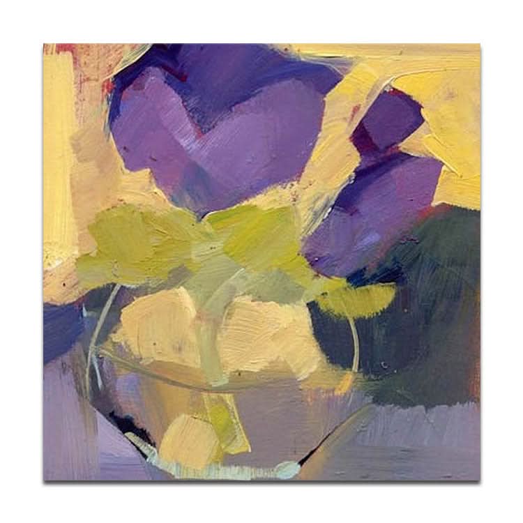 Großes Gemälde Leinwand Ölgemälde Originalgemälde Handgefertigtes Gemälde Modernes Farbgemälde | Vase mit Blumen