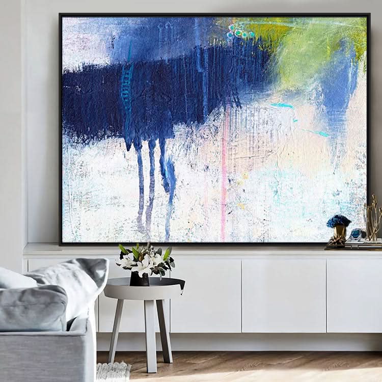 Abstrakte Leinwandkunst, Abstrakte Kunst auf Leinwand, Abstrakte Wandkunst auf Leinwand