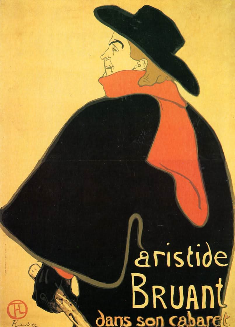 Aristede Bruand in seinem Kabarett
