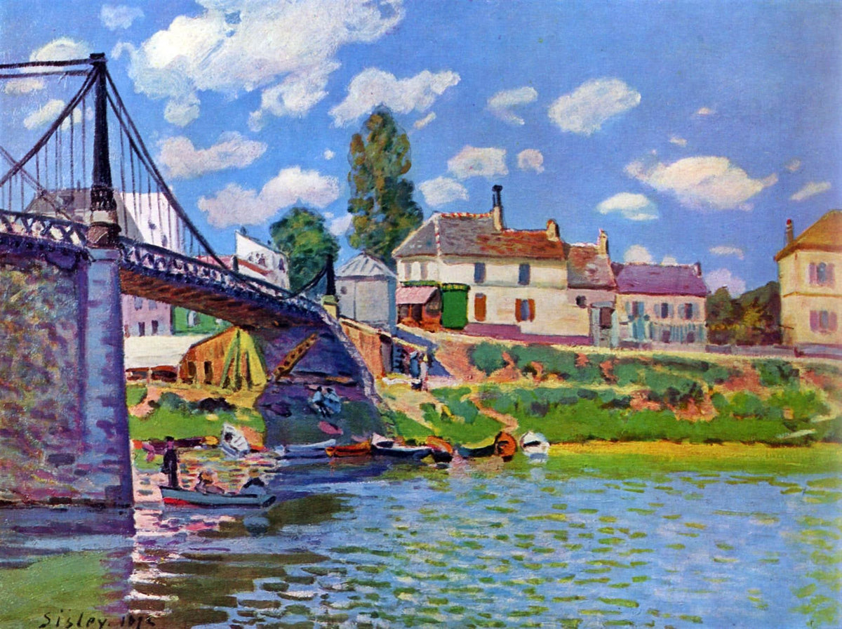 Brücke bei Villeneuve la Garenne getroffen