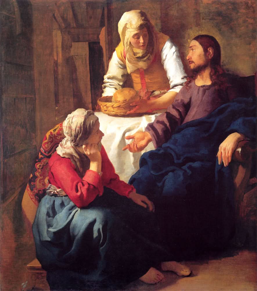 Christus im Haus von Maria und Martha