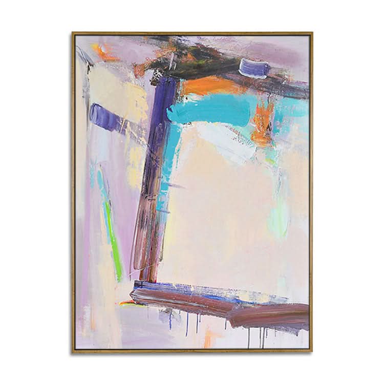 Offenes Fenster - Handgemaltes Ölgemälde Moderne Wandkunst
