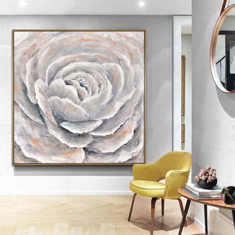 Abstraktes Ölgemälde Wohnzimmer Großes Gemälde Leinwand Original Kunst Moderne Wanddekoration Ölgemälde | Blumen