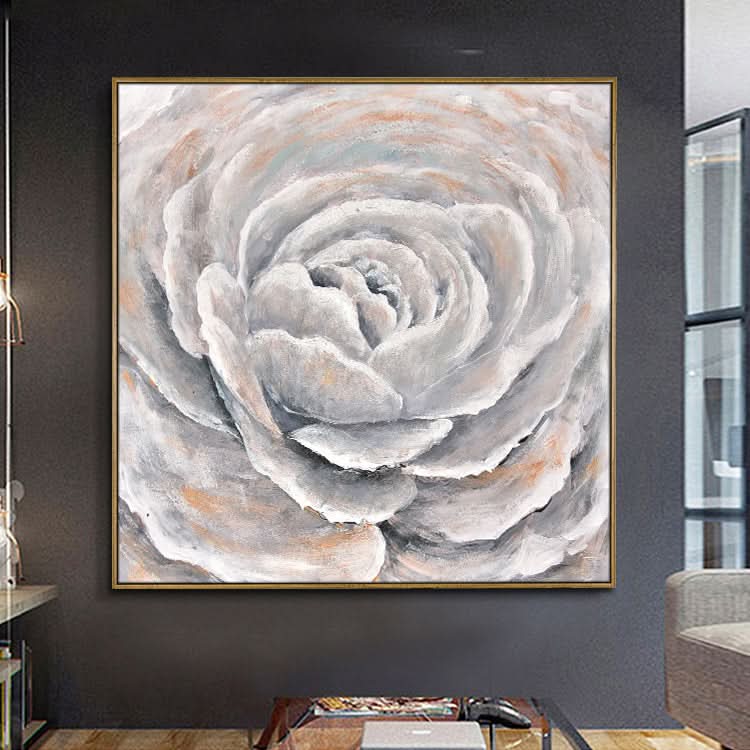Abstraktes Ölgemälde Wohnzimmer Großes Gemälde Leinwand Original Kunst Moderne Wanddekoration Ölgemälde | Blumen