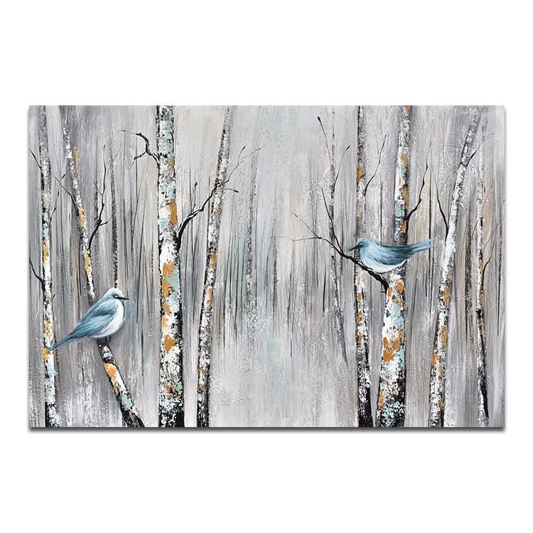 Freiheit - handgefertigtes Tier-Wandbild, Vogelgemälde, Ölgemälde auf Leinwand