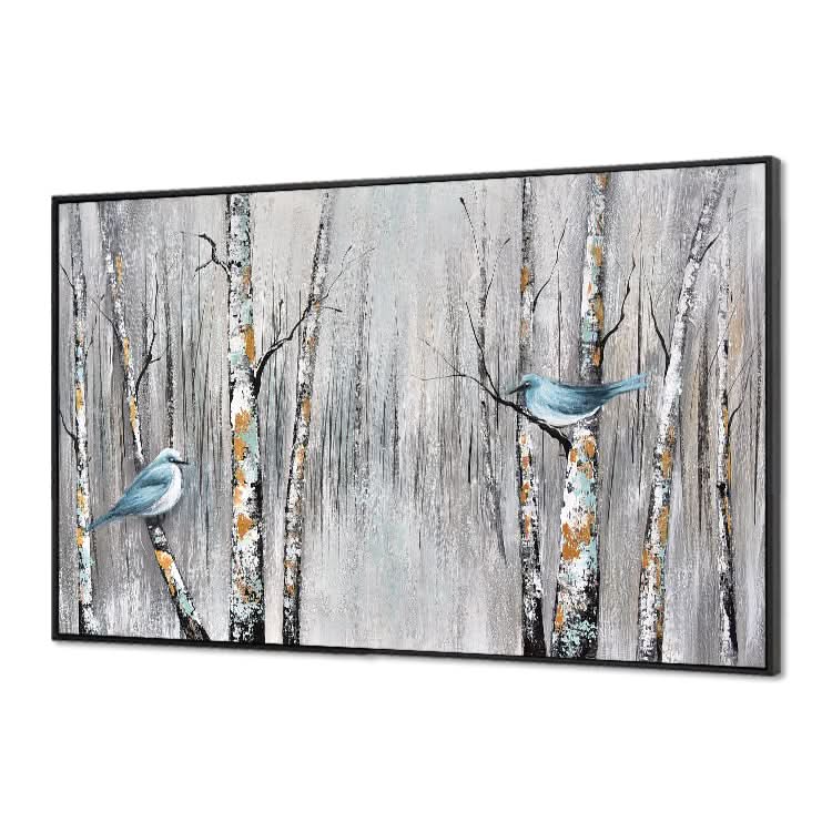 Freiheit - handgefertigtes Tier-Wandbild, Vogelgemälde, Ölgemälde auf Leinwand