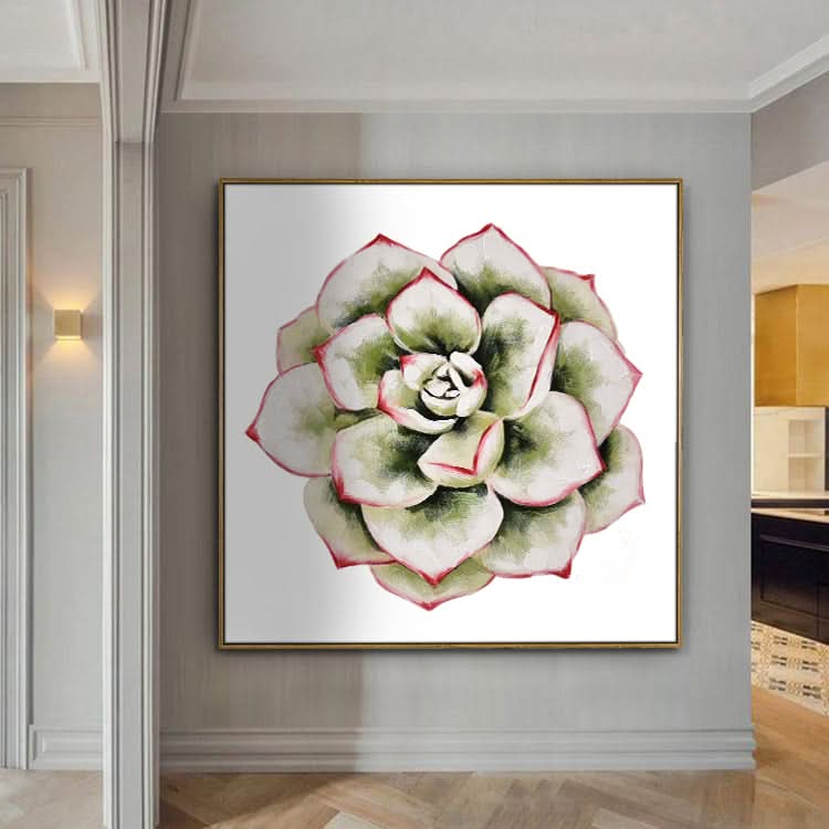 Handgefertigtes Ölgemälde auf Leinwand, Grün, Abstrakte Kunst, Weißes Gemälde, Leinwand, Wandkunst, Übergroßes Gemälde | Speciosity