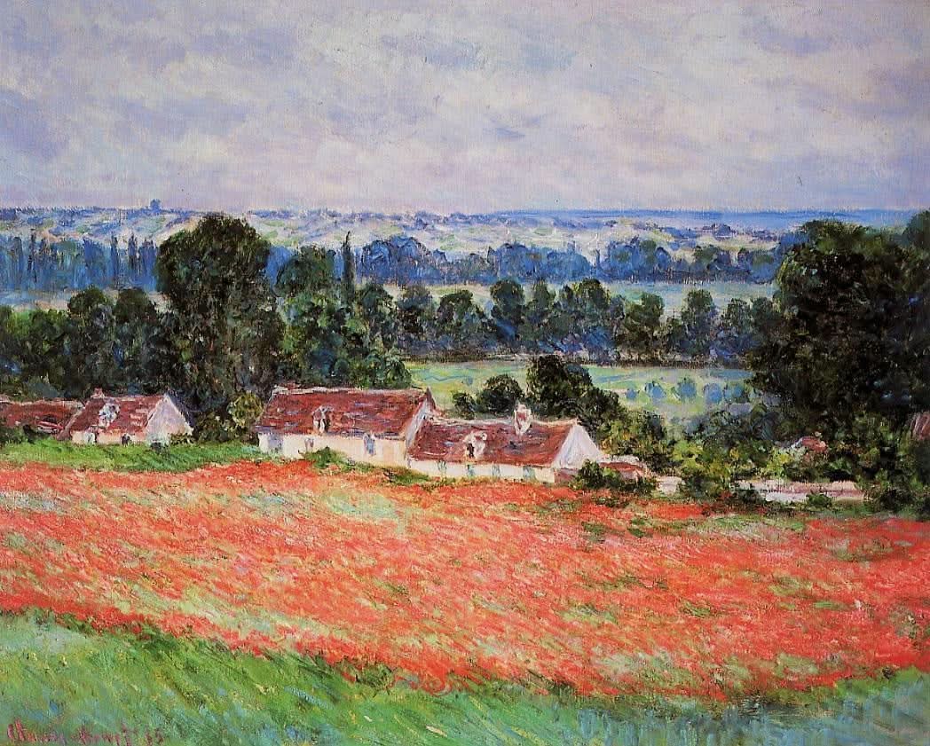 Mohnfeld Giverny