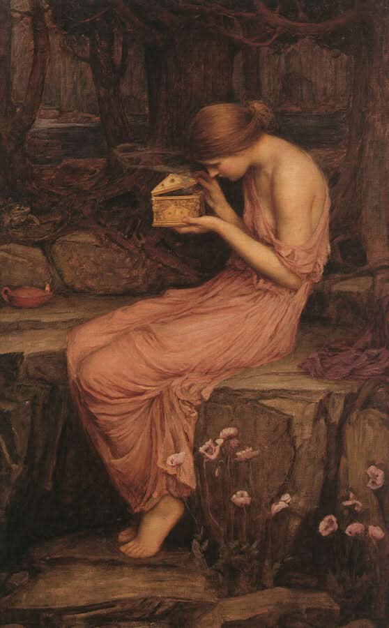 Psyche öffnet die goldene Kiste