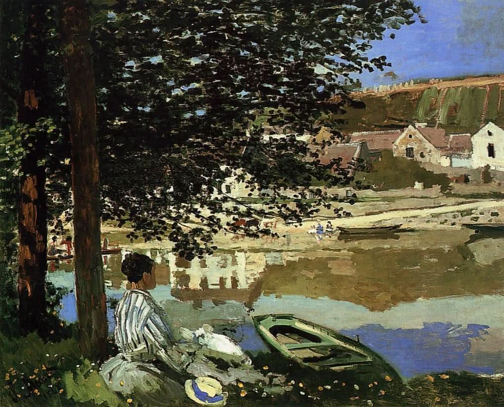 Flussszene bei Bennecourt