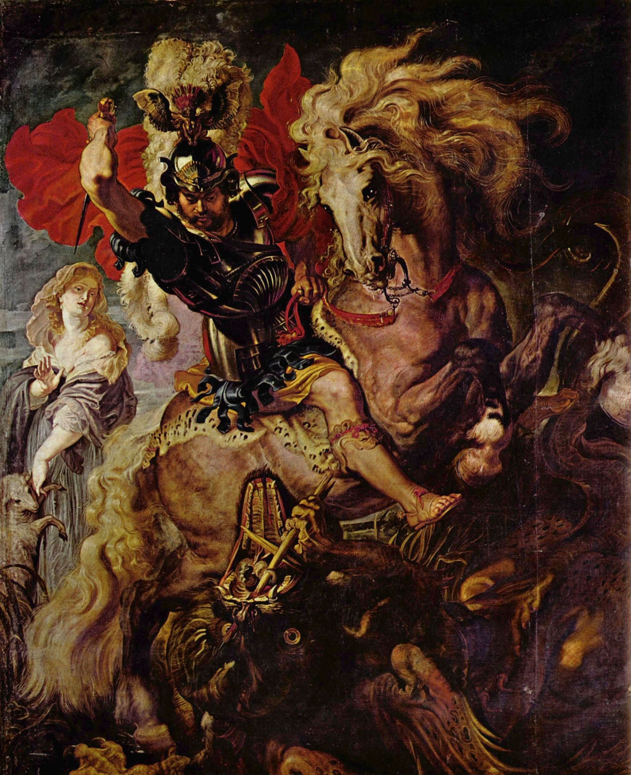 Der heilige Georg und der Drache
