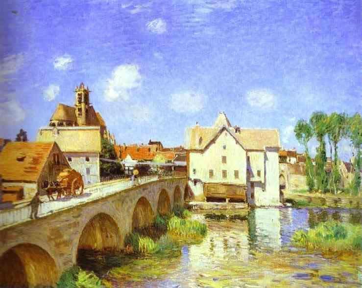 Die Brücke von Moret