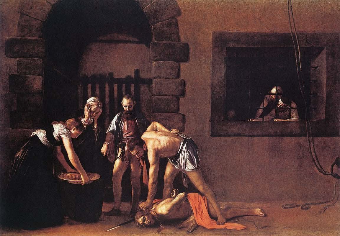 Die Enthauptung Johannes des Täufers