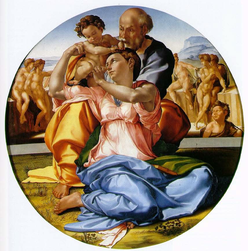 Die Heilige Familie mit dem Johannesknaben
